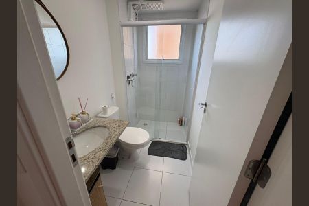 Banheiro de apartamento para alugar com 2 quartos, 52m² em Jd N Sra De Fatima, São Bernardo do Campo
