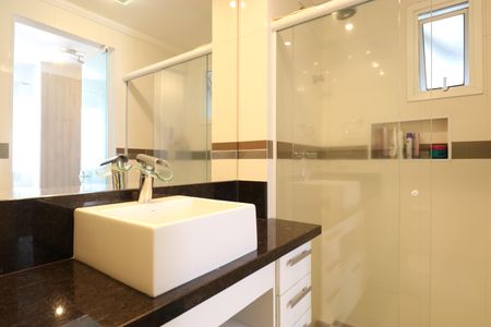 Apartamento para alugar com 89m², 1 quarto e 2 vagasBanheiro da Suíte