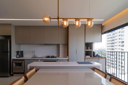 Sala de Jantar de apartamento à venda com 3 quartos, 67m² em Vila Anastácio, São Paulo