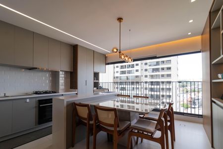 Sala de Jantar de apartamento à venda com 3 quartos, 67m² em Vila Anastácio, São Paulo