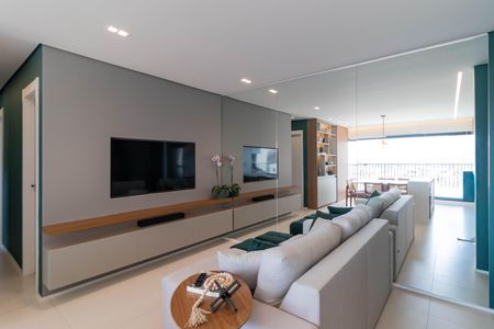 Sala de apartamento à venda com 3 quartos, 67m² em Vila Anastácio, São Paulo