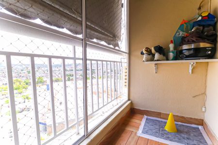 Varanda da Sala de apartamento à venda com 2 quartos, 55m² em Cachambi, Rio de Janeiro