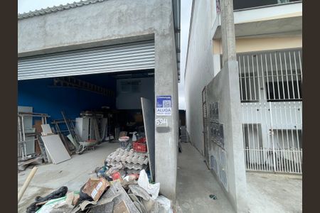 Casa para alugar com 40m², 1 quarto e sem vagaPlaca instalada na fachada do imóvel 