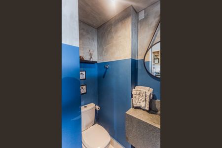 Apartamento à venda com 140m², 3 quartos e 2 vagasLavabo do Espaço Gourmet/Área de Serviço