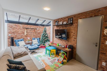 Sala de apartamento à venda com 3 quartos, 140m² em Sagrada Família, Belo Horizonte