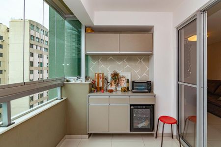 Apartamento à venda com 67m², 2 quartos e 2 vagasVaranda