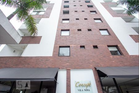 Studio para alugar com 37m², 1 quarto e 1 vagaFachada