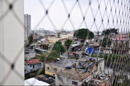 Apartamento à venda com 50m², 2 quartos e 1 vagaDetalhe - Vista da Varanda da Sala e Sala de Jantar