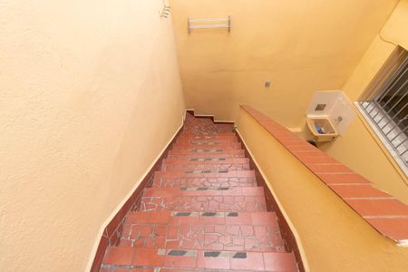 Casa para alugar com 140m², 2 quartos e 1 vagaescada da Área gourmet