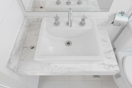 Apartamento para alugar com 77m², 2 quartos e 1 vagaBanheiro da Suíte