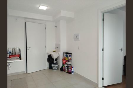Apartamento para alugar com 27m², 1 quarto e sem vaga Apartamento para alugar com 27m², 1 quarto e sem vaga Sala e cozinha