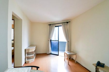 Sala  de apartamento para alugar com 1 quarto, 40m² em Brooklin, São Paulo