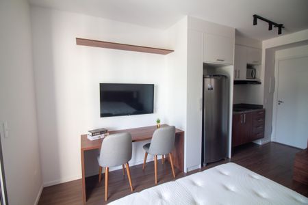 Studio para alugar com 25m², 1 quarto e sem vagaSala / Quarto - Studio