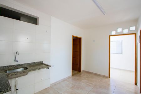 Sala/Cozinha de casa para alugar com 2 quartos, 44m² em Vila Guarani, Santo André