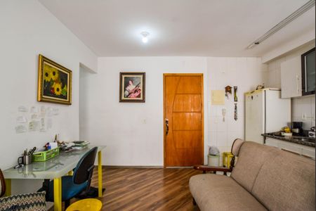 Sala de apartamento para alugar com 2 quartos, 50m² em Parque Erasmo Assunção, Santo André