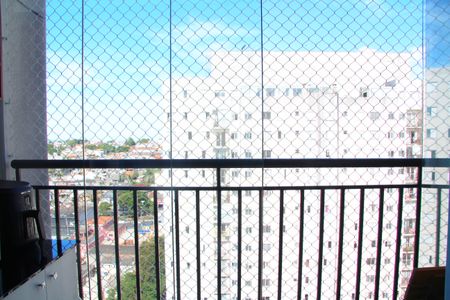 Varanda da Sala de apartamento à venda com 3 quartos, 56m² em Jardim Cocaia, Guarulhos