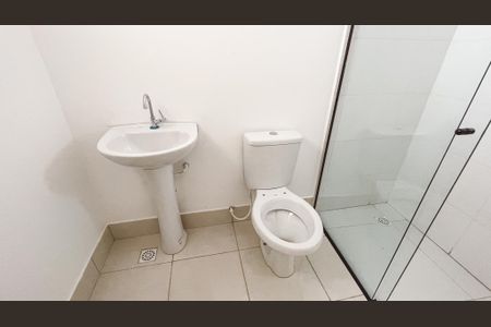 Apartamento para alugar com 40m², 1 quarto e sem vaga Apartamento para alugar com 40m², 1 quarto e sem vagaBanheiro da Suíte