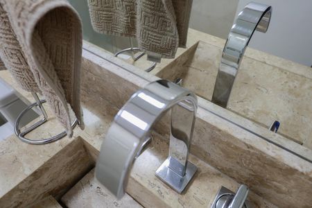 Apartamento à venda com 90m², 3 quartos e 2 vagas Apartamento à venda com 90m², 3 quartos e 2 vagasBanheiro social