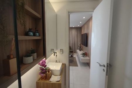 Apartamento à venda com 84m², 2 quartos e 2 vagasBanheiro