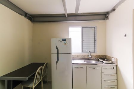 Cozinha de kitnet/studio para alugar com 1 quarto, 25m² em Alto da Mooca, São Paulo