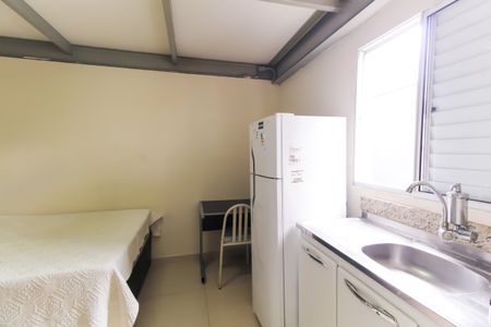 Cozinha de kitnet/studio para alugar com 1 quarto, 25m² em Alto da Mooca, São Paulo