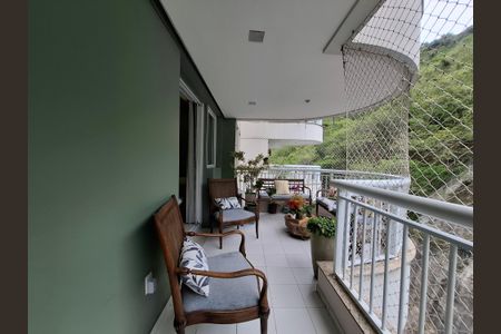 Varanda  de apartamento à venda com 2 quartos, 97m² em Botafogo, Rio de Janeiro