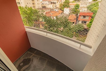 Varanda Sala de apartamento para alugar com 2 quartos, 55m² em Vila Guarani, São Paulo