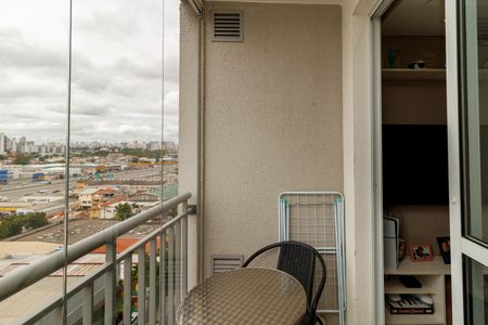 Varanda da Sala de apartamento à venda com 3 quartos, 65m² em Vila Maria, São Paulo
