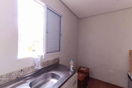 Cozinha de kitnet/studio para alugar com 1 quarto, 20m² em Alto da Mooca, São Paulo