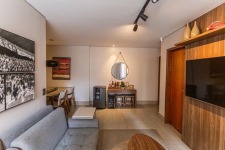 Sala de apartamento à venda com 3 quartos, 93m² em Lourdes, Belo Horizonte