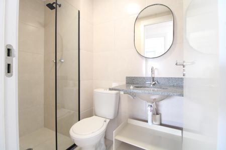 Apartamento para alugar com 39m², 2 quartos e sem vagaBanheiro