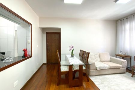 Sala de apartamento à venda com 3 quartos, 90m² em Silveira, Belo Horizonte