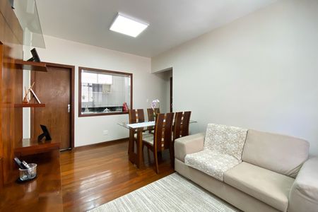 Sala de apartamento à venda com 3 quartos, 90m² em Silveira, Belo Horizonte