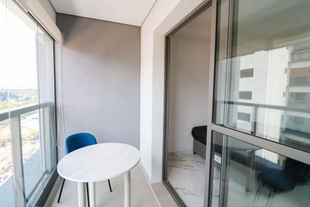Studio para alugar com 27m², 1 quarto e sem vagaVaranda