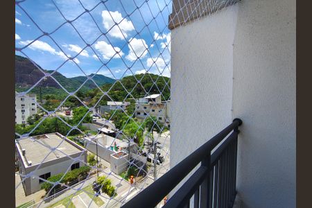 Apartamento para alugar com 45m², 2 quartos e 1 vagaVaranda da sala 