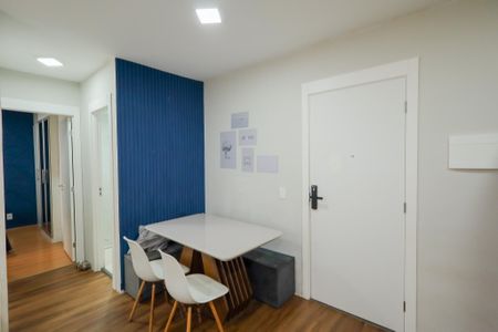 Sala de estar e jantar  de apartamento para alugar com 2 quartos, 36m² em Usina Piratininga, São Paulo