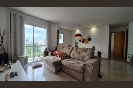 Sala  de apartamento à venda com 2 quartos, 67m² em Jardim, Santo André