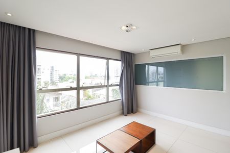 Sala de apartamento à venda com 1 quarto, 70m² em Carandiru, São Paulo