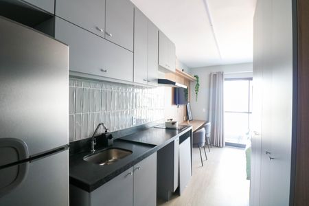 Studio à venda com 26m², 1 quarto e sem vaga
