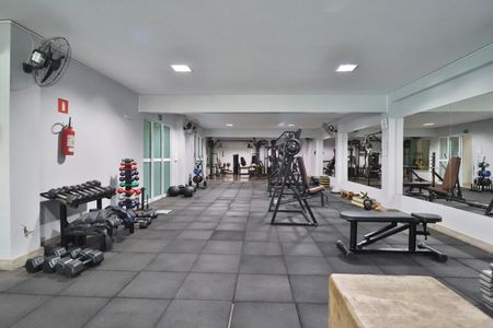 Apartamento para alugar com 68m², 2 quartos e 2 vagasÁrea comum - Academia