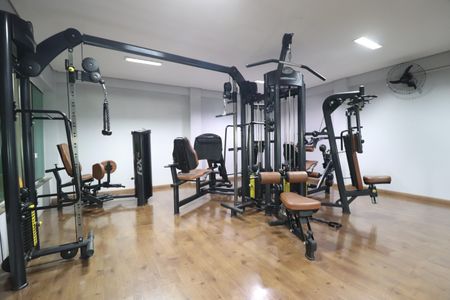 Apartamento para alugar com 68m², 2 quartos e 2 vagasÁrea comum - Academia