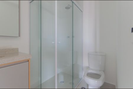 Studio para alugar com 28m², 1 quarto e sem vaga Studio para alugar com 28m², 1 quarto e sem vagaBanheiro