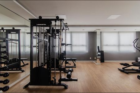 Studio para alugar com 28m², 1 quarto e sem vaga Studio para alugar com 28m², 1 quarto e sem vagaÁrea comum - Academia