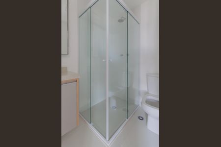 Studio para alugar com 28m², 1 quarto e sem vaga Studio para alugar com 28m², 1 quarto e sem vagaBanheiro