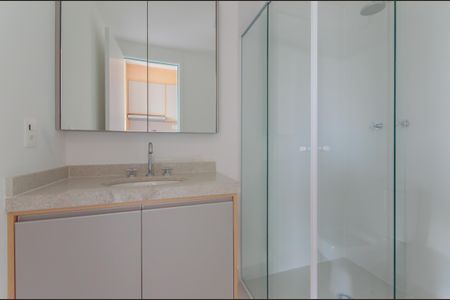 Studio para alugar com 28m², 1 quarto e sem vaga Studio para alugar com 28m², 1 quarto e sem vagaBanheiro