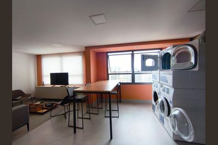 Studio para alugar com 28m², 1 quarto e sem vaga Studio para alugar com 28m², 1 quarto e sem vagaLavanderia
