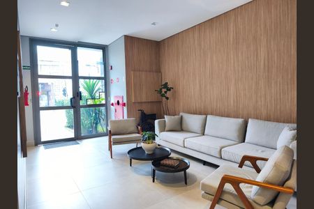 Studio para alugar com 28m², 1 quarto e sem vaga Studio para alugar com 28m², 1 quarto e sem vagaHall