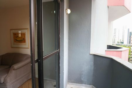 Varanda de apartamento para alugar com 1 quarto, 36m² em Brooklin Novo, São Paulo