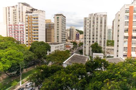 Vista da Sala de apartamento para alugar com 2 quartos, 82m² em Icaraí, Niterói