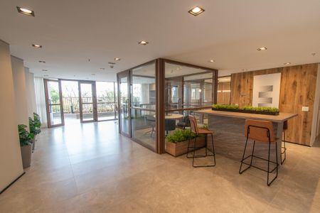 Studio para alugar com 24m², 1 quarto e sem vagaCoworking